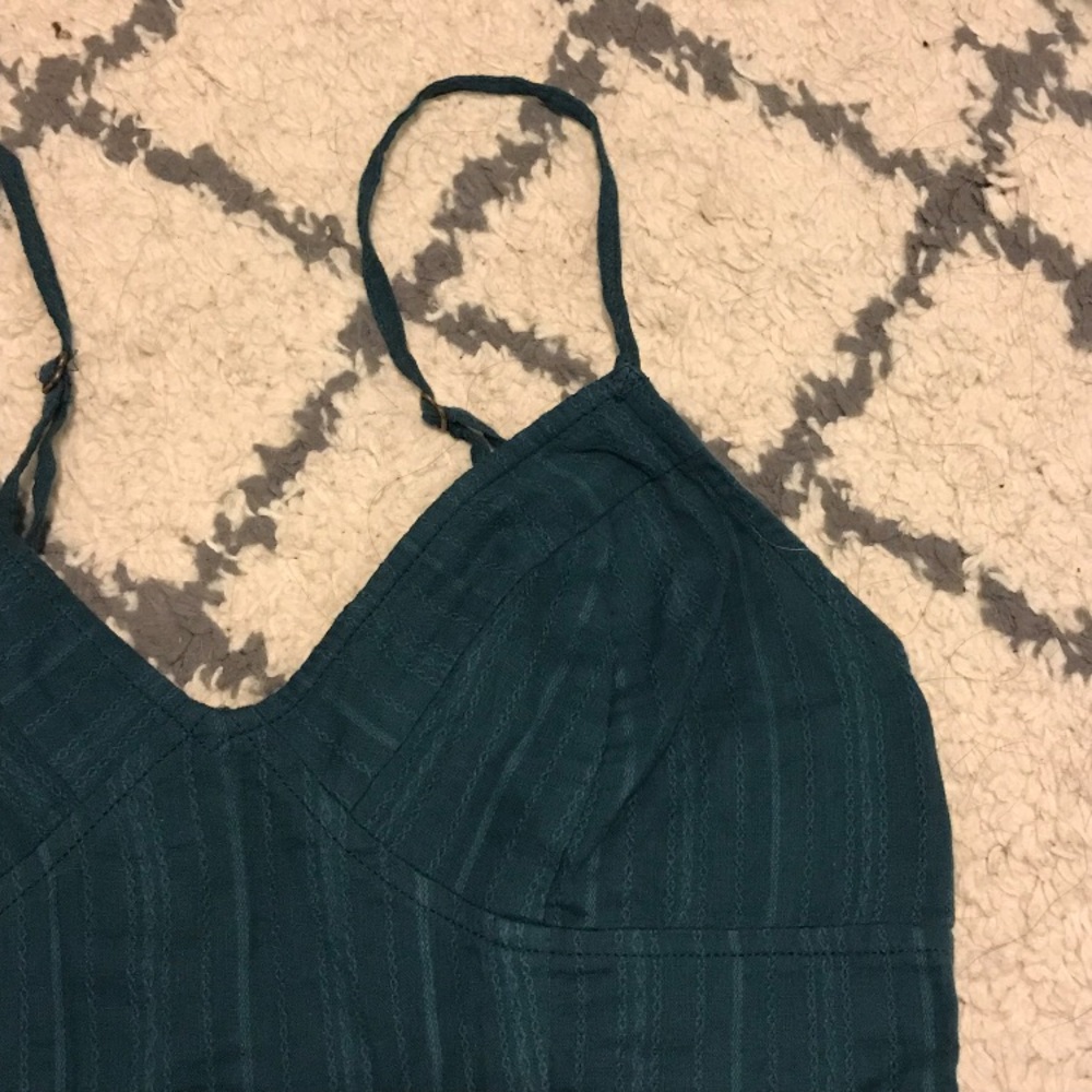 Free People Teal Battenberg Bralette - Picture 3 of 4